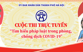 UBND Thị trấn Chi Đông: Phát động, triển khai cuộc thi trực tuyến “Tìm hiểu pháp luật trong phòng, chống Covdi-19” trên địa bàn  thị trấn
