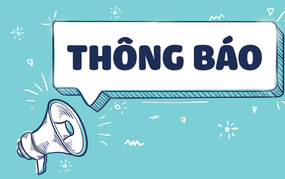 THÔNG BÁO CÔNG KHAI