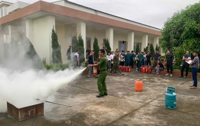 Xã Tráng Việt tập huấn, tuyên truyền, phổ biến kiến thức về phòng cháy, chữa cháy, cứu nạn, cứu hộ năm 2024