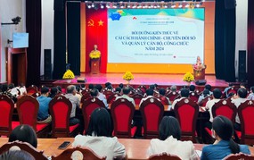 Huyện Mê Linh: Hơn 200 đại biểu tham gia lớp bồi dưỡng công tác cải cách hành chính, chuyển đổi số