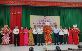 Ngày hội Đại đoàn kết toàn dân tộc thôn Thường Lệ, xã Đại Thịnh