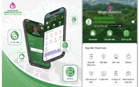 UBND xã Thạch Đà và Ngân hàng Chính sách xã hội thông báo phí sử dụng dịch vụ Mobile Banking