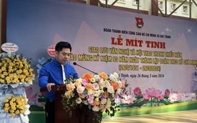 Đoàn thanh niên xã Đại Thịnh sôi nổi nhiều hoạt động chào mừng kỷ niệm 93 năm Ngày thành lập Đoàn TNCS Hồ Chí Minh (26/3/1931 – 26/3/2024)