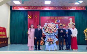 Xã Liên Mạc tổ chức gặp mặt các y, bác sỹ, nhân viên y tế, dân số trên địa bàn xã nhân dịp kỷ niệm 70 năm ngày Thầy thuốc Việt Nam (1955-2025)