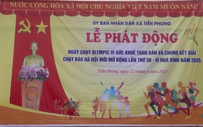 Lễ phát động ngày chạy OLYMPIC vì sức khỏe toàn dân và chung kết giải chạy báo mở rộng lần thứ 50 - vì hòa bình năm 2025