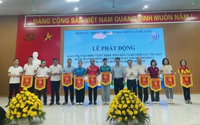 Xã Mê Linh hơn 600 người chạy phát động Ngày chạy Olympic và Giải chạy Báo Hànộimới mở rộng lần thứ 50-2025
