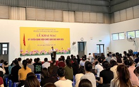 Huyện Mê Linh: Hơn 500 thí sinh tham dự kỳ thi tuyển dụng viên chức giáo dục năm 2025
