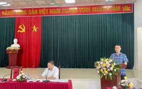 Đồng chí Phó Bí thư Thường trực Huyện ủy dự sinh hoạt tại thôn Nội Đồng xã Đại Thịnht
