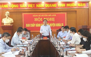 Thực hiện Nhiệm vụ quy hoạch xây dựng vùng huyện đến năm 2030, tầm nhìn đến năm 2050 đáp ứng các tiêu chí để Mê Linh phát triển lên quận