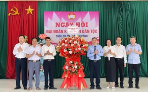 Sôi nổi Ngày hội Đại đoàn kết toàn dân tộc thôn Cư An, xã Tam Đồng