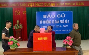 Kết quả bầu cử Tổ trưởng tổ dân phố thị trấn Chi Đông, 
nhiệm kỳ 2024 – 2027