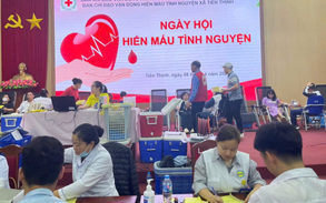 Hội Chữ thập đỏ huyện Mê Linh tổ chức hiến máu tình nguyện năm 2025
