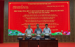 Mê Linh công bố các đồ án quy hoạch chi tiết điểm dân cư đô thị hóa tại thị trấn Quang Minh