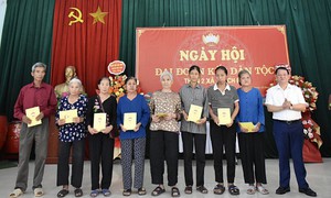 Tưng bừng Ngày hội Đại đoàn kết toàn dân tộc các khu dân cư trên địa bàn huyện Mê Linh.