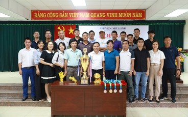 Họp báo giải Bóng đá tranh cúp Hai Bà Trưng huyện Mê Linh lần thứ II, năm 2023