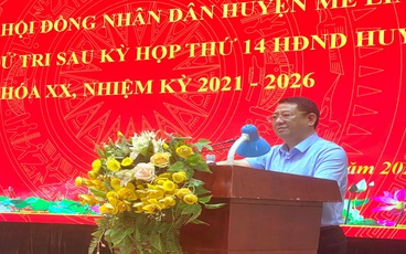 Đại biểu HĐND huyện Mê Linh tiếp xúc cử tri sau kỳ họp sau kỳ họp thứ 14
