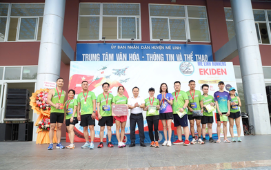 Huyện Mê Linh: Khai mạc giải Ekiden Run For Việt Nam - 50 năm một dải non sông