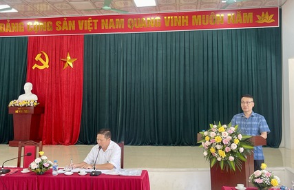 Đồng chí Phó Bí thư Thường trực Huyện ủy dự sinh hoạt tại thôn Nội Đồng xã Đại Thịnh