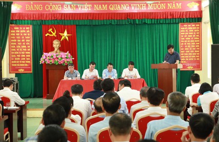 UBND huyện Mê Linh triển khai kế hoạch sắp xếp đơn vị hành chính xã Liên Mạc và xã Vạn Yên
