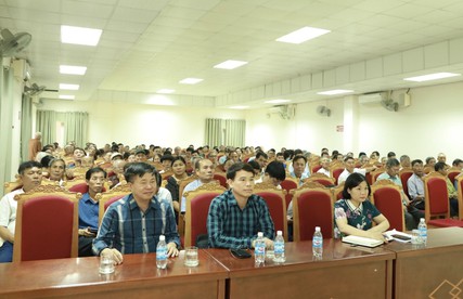 Hơn 200 đại biểu tham gia tập huấn nghiệp vụ công tác quản lý nhà nước về di tích và lễ hội trên địa bàn huyện Mê Linh năm 2024