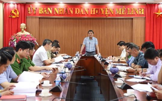 UBND huyện Mê Linh triển khai công tác PCCC&CNCH