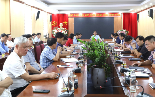 Ban Thường vụ Huyện ủy Mê Linh kiểm điểm tiến độ thực hiện công tác GPMB dự án đường Vành đai 4 - vùng thủ đô