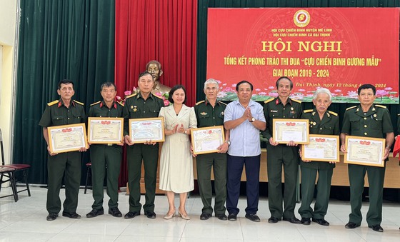 Hội Cựu chiến binh xã Đại Thịnh tổng kết phong trào thi đua "Cựu chiến binh gương mẫu" giai đoạn 2019 – 2024.