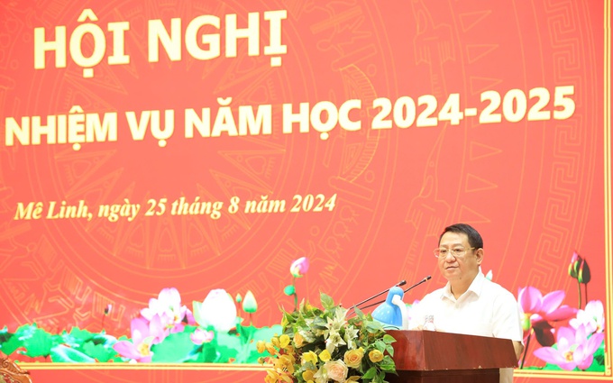 Hội nghị triển khai năm học 2024-2025 