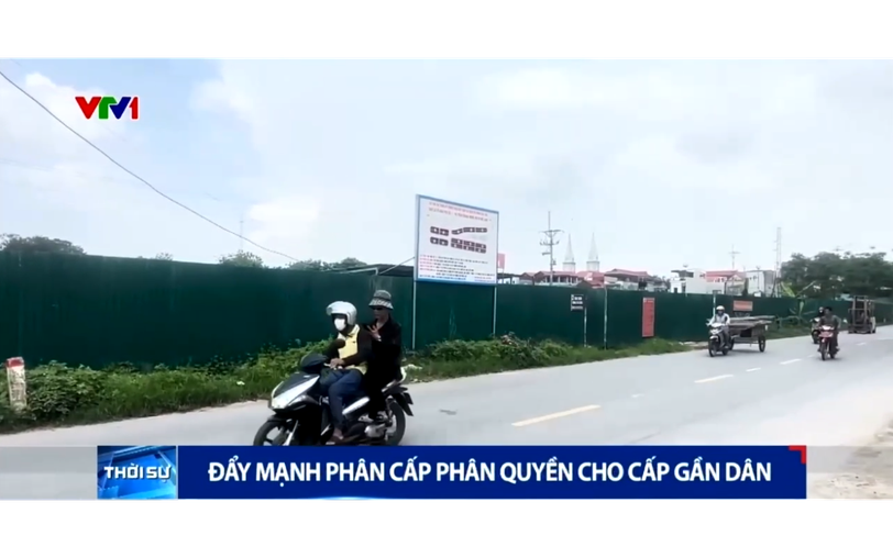 Hiệu quả từ việc phân cấp, phân quyền cho cấp cơ sở 